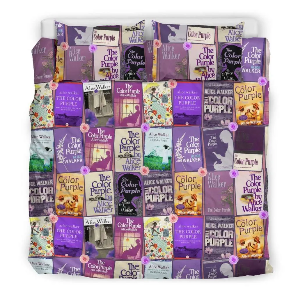 The Color Purple Book Covers Bedding