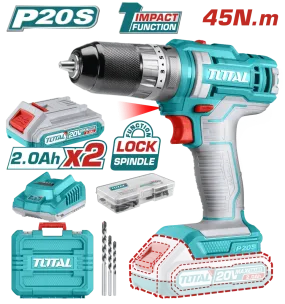 Total Cordless impact drill 20V
 TIDLI201452