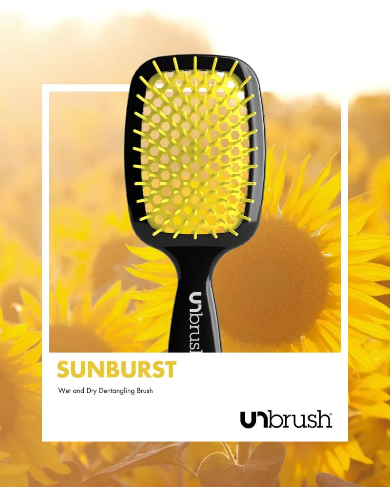 UNbrush Detangling Hair Brush - Sunburst