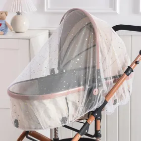 Universal Pram Net Baby Pushchair Cart Insect Shield Net Mesh Safe