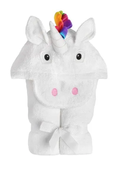 Yikes Twins - Unicorn Hooded towel